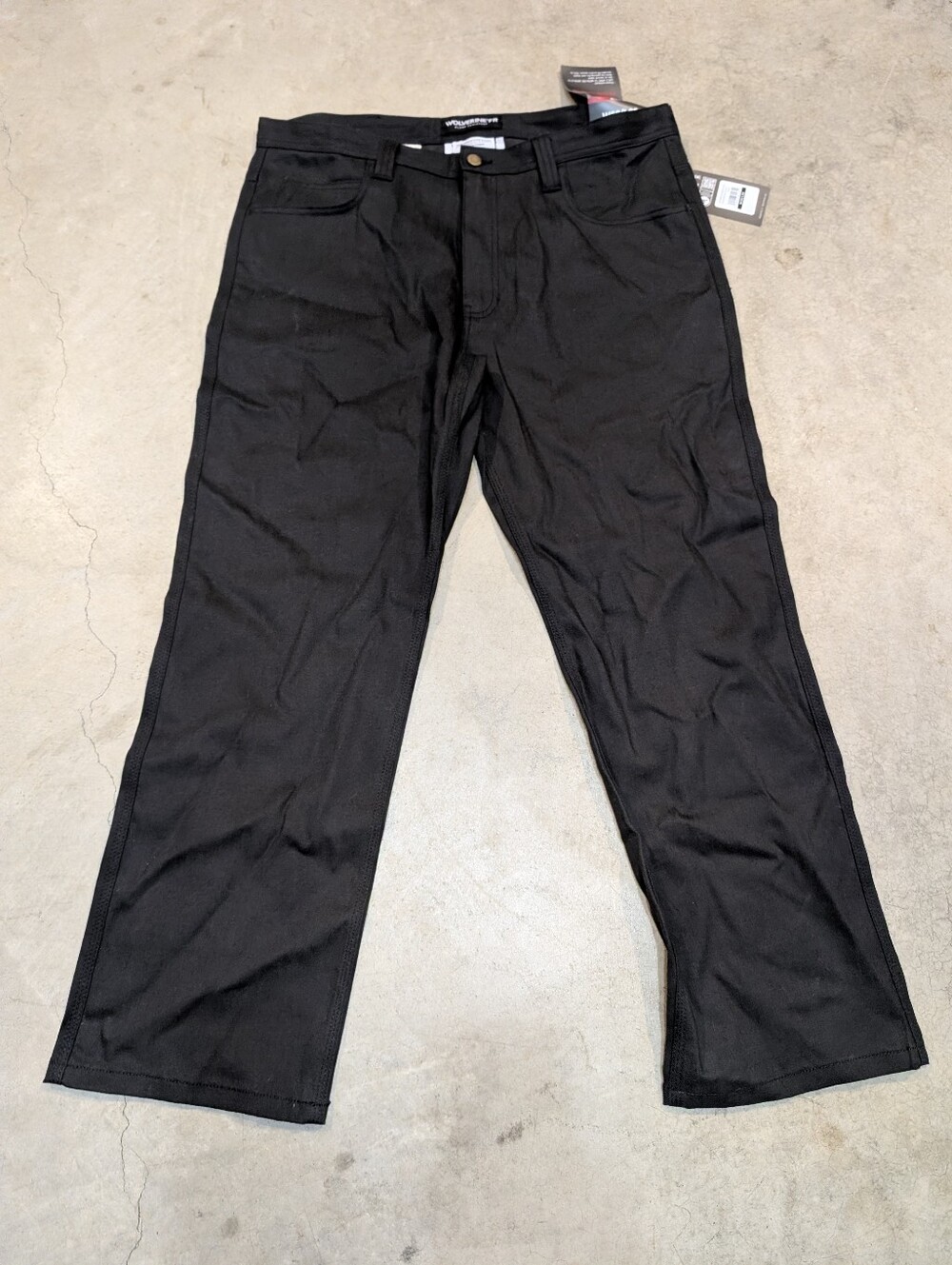 NWT Wolverine FR Cat 2 Pants Mens 38x30 Black Work Utility